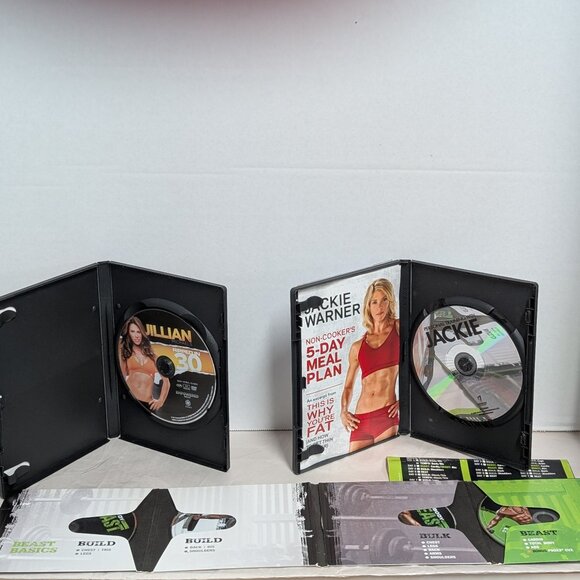 Fitness DVD Set – Jillian Michaels Jackie Warner Body Beast - Picture 3 of 3